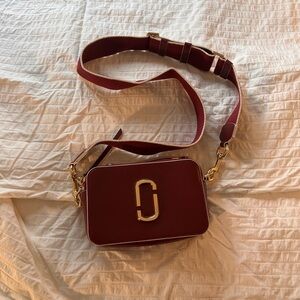 Marc Jacobs Sure Shot Red Crossbody Bag